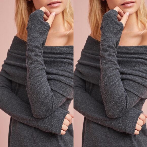 Michael Stars Off-The-Shoulder Tunic Dress - Picture 3 of 3